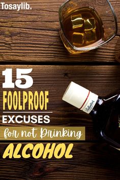 What excuses not to drink do you come up with if you’re a recovering alcoholic or you’re pregnant and you don’t want to tell anyone yet? If you’ve decided not to drink, it will help to work out some excuses in advance. #excusesnottodrink #noalcohol Make A Presentation, Drinking Alcohol, Wish You Well, Brain Surgery, Good Excuses