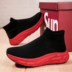 Just found this amazing item on AliExpress. Check it out! $16.83 | Shoes For Women Designer Sock Shoe Tenis Socks Sneakers Non-slip Thick Soled Zapatillas Breathable Female Light Teni Luxury Shoe Mens Summer Shoes, Mesh Heels, Men's Athletic Shoes, Socks Sneakers, Mens Shoes Casual Sneakers, Men Loafers, Breathable Sneakers, Designer Socks