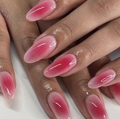 Aura Nails, Dream Nails, Chic Nails, Chrome Nails, Square Nails, Cute Acrylic Nails, Acrylic Nail Designs