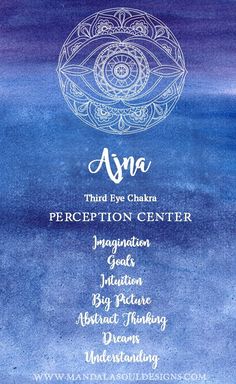 Sixth Chakra, Third Eye Tattoos, Ajna Chakra, Chakra Mantra, 3rd Eye Chakra, Chakra Art, Soul Design, Yoga Philosophy, Chakra Yoga