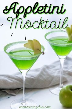 Appletini Mocktail