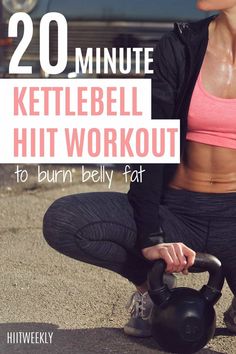 Kettlebell Hiit Workout, Posterior Chain Exercises, Kettlebell Workouts For Women, Kettlebell Hiit, Hiit Workouts With Weights, Weights Workout For Women, Great Ab Workouts, Kettle Bells, Hiit Workouts For Beginners