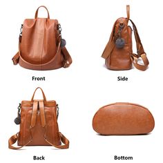 Item Type: Backpacks Gender: Women Main Material: PU Lining Material: Polyester Size: 31 x 30 x 15 cm / 12.20 x 11.81 x 5.91 inch Decoration: Hair Ball Closure Type: Zipper Interior: Interior Zipper Pocket, Interior Slot Pocket, Cell Phone Pocket Package Includes: 1 x Pc Anti-theft Shoulder Bag Backpack For School, Anti-theft Bags For Back To School, Trendy Anti-theft Bags For Back To School, Anti-theft Bags For School And Back To School, Anti-theft School Bags For Back To School, Back To School Anti-theft Travel Bags, Anti-theft Backpack For Daily Use, Anti-theft Backpack Shoulder Bag For On-the-go, Rectangular Anti-theft Bags For Daily Use