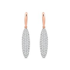 Elevate your fashion game by adding this pair of diamond earrings to your jewelry wardrobe. The pair features a golden post with a domed and elongated oval drop sprinkled with diamonds. These glittering earrings can take your whole look a notch without you having to exert much effort. Elongated Oval, Jewelry Wardrobe, Oval Earrings, Gorgeous Engagement Ring, Oval Earring, Now And Forever, Match Making, Without You, Love At First Sight