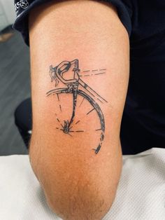 a person with a tattoo on their arm