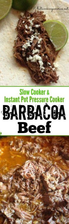 the recipe for slow cooker and instant pot pressure cooker barbacoa beef