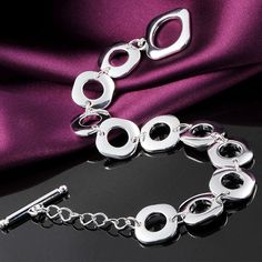 |200000639:1438#20cm 8inches|3256802225720763-20cm 8inches Elegant Round Alloy Chain Bracelet, Elegant Silver Chain Alloy Bracelet, Elegant Alloy Bracelets With Silver Chain, Silver Elegant Chain Bracelet For Party, Sterling Silver Bracelet For Party, Silver Alloy Wedding Bracelets, Elegant Alloy Bracelet Jewelry, Silver Round Bracelets For Party, Elegant Silver Bracelet As Gift