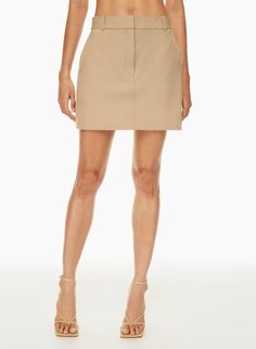 CHISEL SKIRT | Aritzia Tatiana Skirt Aritzia, Aritzia Angie Skirt, Flare Top, Mini Pencil Skirt, Aritzia Wilfred, Work Looks, Sweater Pants, Romper With Skirt, Skirt Leggings