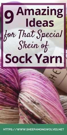 What to Do with Single Skeins of Sock Yarn Sock Yarn Patterns, Sock Yarn Knitting Patterns, Hantverk Diy, Knit Projects, Sock Knitting Patterns, Yarn Knitting, Variegated Yarn, Amazing Ideas, Cool Ideas