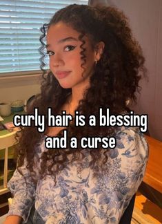 How To Know If I Have Curly Hair, Curly Hair Relatable, Curly Hair Care Aesthetic, Curly Hair Whisper, Trendy Haircuts For Curly Hair, Curly Hair Inspo Natural Curls, Curling Curly Hair, Curly Hair Pfp, Hair Inspo Curly