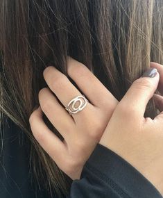 Women's silver ring, modern, delicate and elegant.Made of 925 sterling silver.Here you can find the gold plated version:https://www.etsy.com/il-en/listing/892928454/womens-gold-ring-gold-plated-ring-open?ref=shop_home_active_22&frs=1 Elegant Everyday Sterling Silver Initial Ring, Elegant Sterling Silver Initial Ring, Sterling Silver Diamond Ring With Fine Jewelry Style, Modern Silver Jewelry With Halo Design, Modern Silver Diamond Ring For Everyday, Modern Jewelry With Halo Design For Gift, Silver Minimalist Diamond Ring, Minimalist Silver Diamond Ring, Modern Round Promise Ring