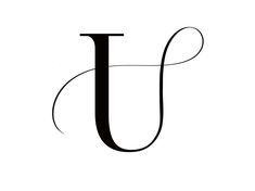 the letter j is made up of black ink and has an elegant design on it