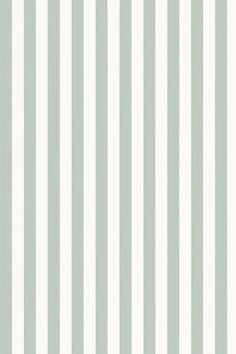 a white and green striped wallpaper with vertical stripes