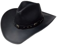 Fitted Leather Hats For Western-themed Events, Fitted Leather Hat For Country Events, Western Leather Top Hat With Wide Brim, Black Rustic Adjustable Hat, Black Rustic Hat For Rodeo, Rustic Black Hat For Rodeo, Rugged Adjustable Hat For Rodeo, Rugged Adjustable Fedora For Western-themed Events, Adjustable Country Style Fedora For Riding