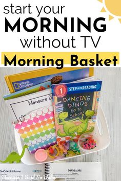 how to make a toddler morning basket Morning Boxes, Toddler Morning Routine, School Age Activities, Art Activities For Toddlers, Quiet Time Activities