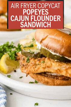 Over the past year, Popeyes has skyrocketed in popularity thanks to their iconic fried chicken sandwich. Now, they've introduced a Cajun fish sandwich, and I couldn't resist going to try it for myself... Flounder Sandwich, Cajun Fish, Weight Watchers Recipes Desserts, Seasoning And Spice, Fish Sandwich, Fried Chicken Sandwich