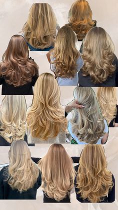 Short Hair Blowout, Blonde Hair Long, Long Short Hair, Mid Layers, Hair Inspiration Long, Light Blonde Hair, Hairstyles For Layered Hair, Hair Tips Video, Dark Blonde Hair