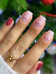 Unghie Sfumate, Festival Nails, New Year's Nails, Dipped Nails, Xmas Nails