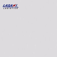 an airplane is flying in the sky with logos on it's side and words that read, lasn logistics