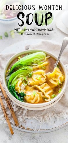 a white bowl filled with noodles and broccoli on top of a table next to chopsticks