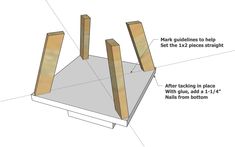 the diagram shows how to build an outdoor fireplace with wood and concrete blocks, as well as measurements for each piece