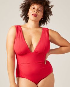 Mykonos Plus Size One-Piece Swimsuit | Barberry Pink Plus Size One Piece, Plus Size Swim, Skirt Belt, Swim Accessories, Swim Bottoms, Swimwear Collection, Mykonos, Body Size, Cut And Style