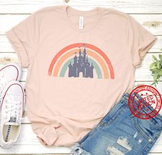 Disney Cinderella Castle, Vacation Fits, Disney College, Shirts Diy, Cute Disney Outfits, Disney World Outfits, Retro Disney, Disney Inspired Outfits, Disney Cinderella