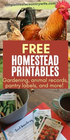 Homestead management printables Gardening Printables, Homestead Gardening, Homesteading Animals, Vegetable Garden Planner, Easy Vegetables To Grow, Herb Farm, Canning Labels