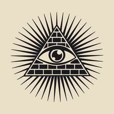 an all seeing symbol with the eye of providence