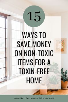 Why does a healthy lifestyle seem to be so much more expensive than an unhealthy one? What if I told you it doesn’t have to be? There are ways to save money on non-toxic items! As someone frugal, I’m constantly on the hunt for the best deals. If you want to keep more of your hard-earned cash too and also want a toxin-free home to improve yours and your family’s wellbeing, you’ve hit the jackpot! I’m sharing easy ways you can save or even earn money on non-toxic swaps for toxin-free clean living. Cleaning Your Colon, Toxin Free Living, Destination Unknown, Healthy Life Hacks, Toxic Cleaning Products, Healthier Choices, Homemade Cleaning Products, Holistic Lifestyle, Free Living