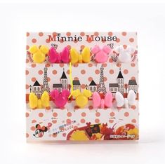 MINNIE MOUSE 10 MINI FORKS FOR GIRLS TIK TOK TRENDING **FREE SHIPPING**. ⭐️ 𝕄𝕚𝕟𝕚 fork 𝕂𝕒𝕨𝕒𝕚𝕚 10pcs ⭐️ 🎀Minnie mouse 🍴Kawaii fork to make children's lunch super fun🍽️🧒 😱 You can't stay without yours they are super 😍 beautiful 😍 motivate your kids to eat all kinds of food 🫑🥕🥔🥬🍇🍅🍉🍊🍏🍍🍒 ✅𝐂𝐚𝐝𝐚 𝐩𝐚𝐪𝐮𝐞𝐭𝐞 𝐜𝐨𝐧𝐭𝐢𝐞𝐧𝐞 10𝐩𝐳. ✅.. ✅.. ✅𝐓𝐚𝐦𝐚𝐧̃𝐨 4.5𝐜𝐦 𝐱 2.5𝐜𝐦 Motivate Yourself, Forks, Tik Tok, Minnie Mouse, For Girls, Disney, Free Shipping, 10 Things, Kawaii