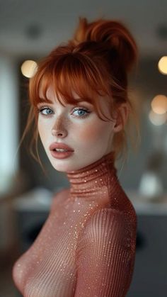 Red Hair Freckles, Pretty Redhead, Red Haired Beauty, Red Hair Woman, Photographie Portrait Inspiration, Beautiful Red Hair, Redhead Beauty, Hair Styling