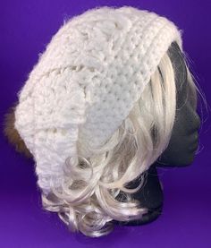 Super soft, handmade crocheted hat in pretty snow white with tan pompom on top. Super extra slouchy and warm, great for winter. Made with acrylic yarn and pre-washed before shipping. Pretty Snow, Pompom Beanie, Pretty Hats, Crocheted Hat, Black Beanie, Blue Rainbow, Skull Cap Beanie, Skull Cap, Soft White