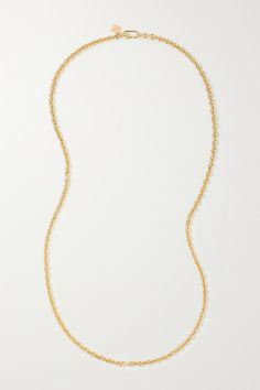 Lauren Rubinski's chain necklace is beautiful enough to wear on its own, but looks just as good layered with other styles or strung with a pendant. It's been expertly crafted in Italy from 14-karat gold and hangs long over your chest. Women Collection, Porter, Chain Necklace, Gold Necklace, In Italy, Italy, Chain, Pendant, Gold