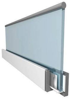 an image of a sliding glass door on a white background with clippings to the side