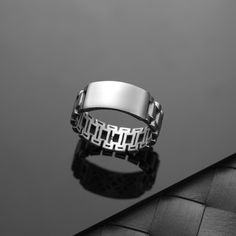 925 Sterling Silver Customizable Ring A great piece to add to every outfit! Stylish men's rings that you can combine with your clothes with the elegance of İpek Silver! *Personalize this piece with your own meaningful message. Personal, timeless pieces you'll never want to take off; Designed to keep your emotions close. (image, date, name) Your custom solid sterling silver ring will be made on your order, customize this  and your logo on this collection! A beautiful symbol that will fit your han Silver Rings For Father's Day, Classic Engraved Bands, Classic Silver Engraved Stainless Steel Ring, Classic Silver Stainless Steel Engraved Ring, Silver Stainless Steel Signet Ring For Promise, Silver Stainless Steel Signet Promise Ring, Father's Day Silver Engraved Ring, Silver Engraved Rings For Father's Day, Father's Day Engraved Silver Rings