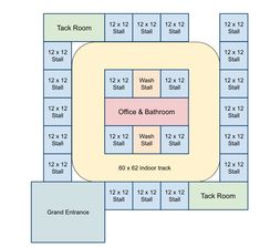 the office and bathroom floor plan