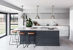 an image of a kitchen setting that is featured in the magazine's website design