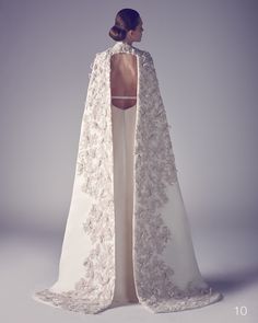 Ashi Studio, Easy Weddings, 2015 Couture, Gaun Fashion, Couture Mode, A Wedding Dress, Beauty Dress, Couture Wedding, Cape Dress