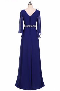 Beaded Long Sleeve Chiffon Evening Dresses Royal Blue Turquoise Red Dubai Kaftan Plus Size Mother Of on Luulla Blue Chiffon Evening Dress For Banquet, Blue Chiffon Maxi Dress For Banquets, Flowy Blue Georgette Maxi Dress, Blue Chiffon Floor-length Dress For Banquet, Blue Floor-length Chiffon Dress For Banquet, Blue Chiffon Maxi Dress For Wedding, Blue Flowy Floor-length Chiffon Dress, Blue Georgette Chiffon Maxi Dress, Blue Chiffon Evening Maxi Dress