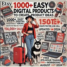 an advertisement for pet travel products with a woman and her dog on the front cover