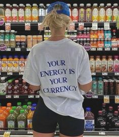 #your #energy #is #your #currency #GraphicTeeStyle #TeeSloganFashion #StatementTees #TextOnTees #TeeDesignInspo #TeesWithQuotes #TypographyTees #GraphicTeeLove #WordArtTees #TeeMessageStyle #TeeGraphicInspiration #QuirkyTees #SloganTeeVibes #TrendyTextTees #CoolTeeGraphics #TeesWithWords #FashionableTeeDesigns #ExpressiveTees #TeeArtistry #UniqueTeeStatements Your Energy Is Your Currency, Positive Tees, Samantha Jones, Word Shirts, Pastel Outfit, Emma Chamberlain, Grunge Look, Aesthetic Shirts, Sarah Jessica Parker