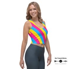 Pan Pride Flag, Lgbtq Outfit, Pride Aesthetic, Pan Pride, Pride Tank Tops, Pansexual Flag, Flag Pride, Pansexual Pride, Racerback Top