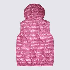 Fuchsia puffer vest down jacket from Herno Kids featuring sleeveless, hoodie, zip closure and slash side pockets.Composition: _, 100% Polyamide Chloe Boots, Herno Jacket, Red Valentino Shoes, Valentino Shoes, Prada Leather, Kenzo Kids, Puffer Vest, See By Chloe, Velvet Bag