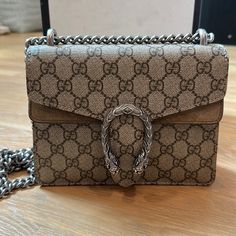 Bag Is In Very Good Contain. No Damage/Scratches. Clean Inside With No Stains. Smoke Free. Comes With Original Box And Bag. Gucci Dionysus Mini, Bags Gucci, Gucci Bags, Gucci Dionysus, Gucci Bag, Mini Bag, Original Box, Bag Lady, Gucci