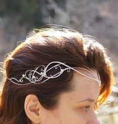 Tiara. Diadem. FREE SHIPPING Elven Tiara Elven Circlet | Etsy Wedding Diadem, Elven Circlet, Bridal Circlet, Elven Crown, Elven Tiara, Handmade Tiaras, Beautiful Tiaras, Crown Wedding, Germany And Italy