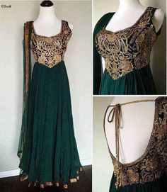 Mahi Aanrkali Dress Indian designer hand by Ethnicdresses on Etsy, $171.74  Order in wine/gold combo or ask about Silver/lavender. Emerald Green Anarkali, Green Anarkali Dress, Bridallehenga Bridal, Partywear Outfits, Long Anarkali Dress, Quality Outfits, Anarkali Frock, Green Anarkali, Lehenga Design