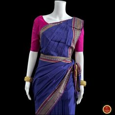 Design by Classical Dance Jewelry® ❥ A collection of colorful and elegant dance sarees in cotton fabric with minimalistic patterns for all the ladies who are ardent fans of our traditional dance. ❥ These sarees are also known as Kalakshethra sarees. ❥ Dance practice sarees have different measurements than the usual sarees and can't be used as a party wear or casual wear. ❥ It is made of pure cotton saree with plain contrast color borders.These practice sarees worn over pajamas / pants and a chol Sari Pink, Choli Blouse, Pajamas Pants, Classical Dance, Dance Jewelry, Traditional Dance, Dance Practice, Dress Measurements, Half Saree