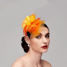 Category:Fascinators,Headwear,Hats; Embellishment:Floral; Gender:Women's; Quantity:1PC; Style:Handmade; Occasion:Melbourne Cup,Ladies Day,Horse Race,Tea Party; Material:Net; Head Circumference:54-58; Front page:WE; Shipping Weight:0.025 Hats With Feathers, Kentucky Derby Horses, Derby Horse, Wedding Party Accessories, Horse Race, Mother Wedding Dress, Melbourne Cup, Floral Headpiece, Fascinator Hats