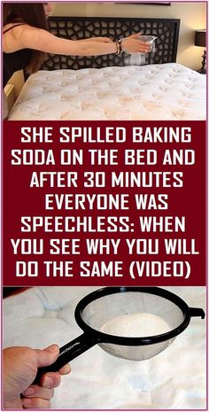 She Spilled Baking Soda on the Bed - and After 30 Minutes Everyone Was Speechless by Nina Bliznakovska | This newsletter was created with Smore, an online tool for creating beautiful newsletters for educators, businesses and more Body Fluid, Diy Health, Healthy Fitness, Health Remedies, The Words, How To Stay Healthy, 30 Minutes, Fit Life, Natural Remedies